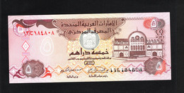 Emirats Arabes Unis, 5 Dirhams, 1989-1996 Issue - United Arab Emirates