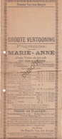 Wilrijk - Theater Van Den Berghe - Groote Vertooning  (V2154) - Programme