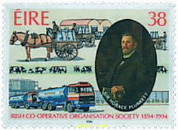 41997 MNH IRLANDA 1994 CENTENARIO DE LA ORGANIZACION DE SOCIEDADES DE COOPERATIVAS - Collections, Lots & Series