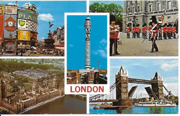 London. -  Londres. - Changing The Guard    -  Cachet Poste 1971 - Buckingham Palace