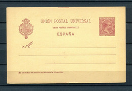 1892.ESPAÑA.ENTERO POSTAL.EDIFIL 31A**.SOBRE AMARILLO.NUEVO.CATALOGO 15€ - 1850-1931