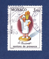 TIMBRE MONACO N° 1745 OBLITERE - Usados