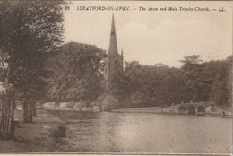 STRATFORD ON AVON THE AVON AND HELY TRINITY CHURCH - Stratford Upon Avon