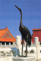 BRONZE CRANE IN FRONT OF TAI HE DIAN - HALL OF SUPREME HARMONY - Objets D'art