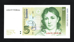 Allemagne République Fédérale, 5 Deutsche Mark, 1989-1999 Issue - 5 DM