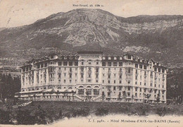 AIX LES BAINS . - Hôtel Mirabeau - Hotels & Restaurants