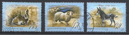 Hungary, Domestic Animals, Lot Of 3, 2008. - Usado