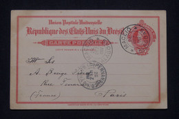 BRESIL - Entier Postal De Maceio Pour Paris En 1907 - L 139036 - Entiers Postaux