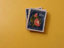 FRANCOBOLLI STAMPS SUD AFRICA SOUTH SUID 1961 USED LOCAL MOTIFS MOTIVE MOTIVI LOCALI OBLITERE' MAZZETTA 50 PZ BUNDLE - Used Stamps