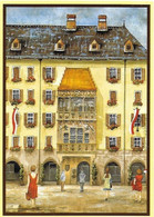 Innsbruck. - Goldeness Dachl ; The Golden Roof  -  Non écrite. D'après Une Aquarelle Originale - Innsbruck