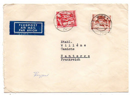 Autriche -1963--Lettre  VIENNE  Pour  NANTERRE-92 (France) ..timbres  Sur Lettre..cachet - 1961-70 Lettres
