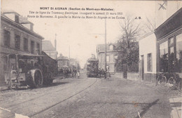 76 Mont Saint Aignan. Mont Aux Malades. Tête De Ligne Du Tramway - Mont Saint Aignan