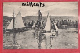 ISLE OF MAN   RAMSEY     HARBOUR SAILING  BOATS   Pu 1914 - Isle Of Man