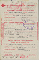 China: 1945 (22 Jan.), Red Cross Message Form 61A, From Japanese Occupied Tients - Briefe U. Dokumente