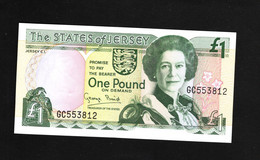 Jersey, 1 Pound, 1989 Issue - Jersey