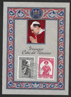 Vatican Souvenir Philatélique Pape Pius XII Pope 1957 - Variétés & Curiosités