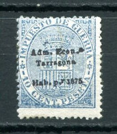 1875.ESPAÑA.EDIFIL  172B.NUEVO CON FIJASELLOS(MH).VARIEDAD - Unused Stamps