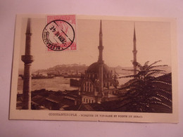 ♥️WWI 1916  Istanbul Konstantinopel  Constantinople ARMEE D ORIENT TIMBRE F ROCHAT GRECE TURQUIE TURKEY STAMP ECRITE - Turkey