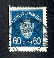 178 Norway 1926 Scott O-7 Used (Offers Welcome!) - Dienstzegels