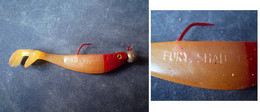 Matériel De Pêche / Collection Thème Pêche / Ancien Leurre - Fury Shad - Pesca