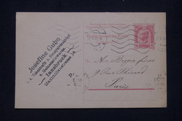 AUTRICHE - Entier Postal De Innsbruck Pour Paris En 1909 - L 139057 - Entiers Postaux