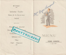 V P : Menu : Briouze ,1959 - Menus