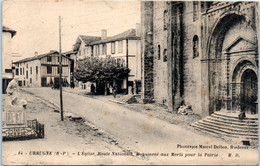 64 URRUGNE - L'église, Route Nationale, Monument Aux Morts Pour La Patrie - Urrugne