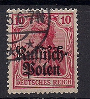 POLOGNE OCCUPATION ALLEMANDE 14/18  N° 10  OBLITERE - Used Stamps