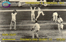 TRINIDAD & TOBAGO - GPT - 118CTTB - CRICKET RUN OUT - Trinidad En Tobago