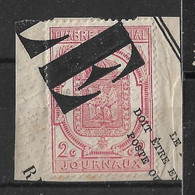 France. Timbres Pour Journaux N°9 Oblitéré . Cote 115€. - Periódicos