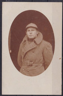 VIEILLE CARTE PHOTO * SOLDAT MILITAIRE * OMER NOPPE ? NAPPE ? ARMEE BELGE * 1914 ? - Oorlog, Militair