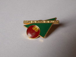 PIN'S COUPE DU MONDE DE BILLARD - Biljart