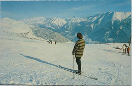 BETTMERALP Skifahrer - Bettmeralp