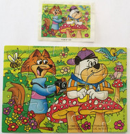 Kinder : K96 N123 Yogi Bear – Aussen 1995 - Yogi Bear  - 3 + BPZ - Puzzles