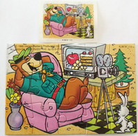 Kinder : K96 N113  Yogi Bear – Innen 1995 - Yogi Bear  - 3 + BPZ - Puzzles