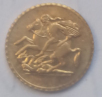 Miniatura 1965 Inglaterra (Gold 8K) 0,33 - 1 Pound