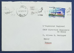 1973 Covers, Turku - Nancy France, Suomi, Finland - Lettres & Documents