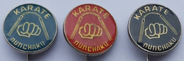 Karate Nunchaku 3 Pieces PIN P3/7 - Judo
