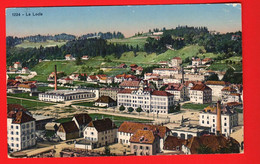 ZUL-05  Le Locle Vue Générale, Cachet Militaire Circulé 1934 Soc. Graphique 1224 - Le Locle