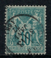 France // 1849-1900 // Sage // No. 65 Oblitéré - 1876-1878 Sage (Type I)