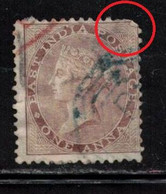 INDIA Scott # 12 Used - 1854 Compañia Británica De Las Indias