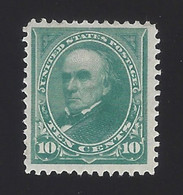 US #273 1895 Green WMK 191 Perf 12 Mint OG LH F-VF Scv $70 - Unused Stamps