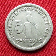 Guatemala 5 Centavos 1943 - Guatemala