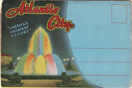 Souvenir Folder Of Atlantic City  "America's Greatest Resort" - Atlantic City