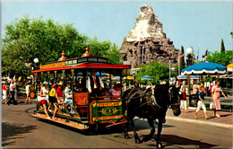 Disneyland Main Street Horse-Drawn Streetcar - Disneyland