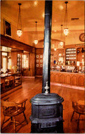 Disneyland The Upjohn Company Drugstore Pot-bellied Stove And Hanging Chandeliers - Disneyland