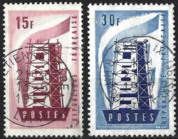 France 1956 - Mi 1104/05 - YT 1076/77 ( Europa CEPT ) - 1956