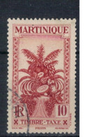 MARTINIQUE          N°  YVERT  TAXE  13 OBLITERE     ( OB    05/ 54 ) - Portomarken