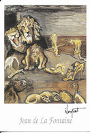 PEINTRE ILLUSTRATEUR SIGNATURE JACQUES NONGORT - LES ANIMAUX MALADES DE LA PESTE ( JEAN DE LA FONTAINE ) VOIR LE SCANNER - Wuyts