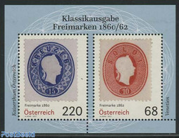 Austria 2017 Classic Definitives S/s, Mint NH, Stamps On Stamps - 2011-2020 Neufs